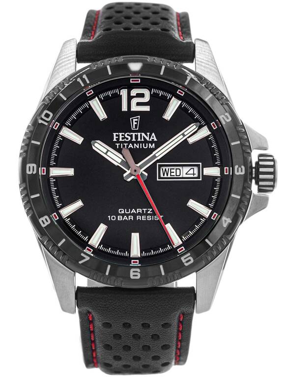 Zegarek męski FESTINA F20699/4 Titanium Date