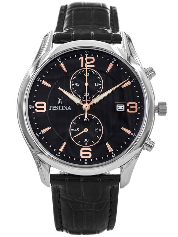 Zegarek męski FESTINA F6855/7 Timeless Chronograph 