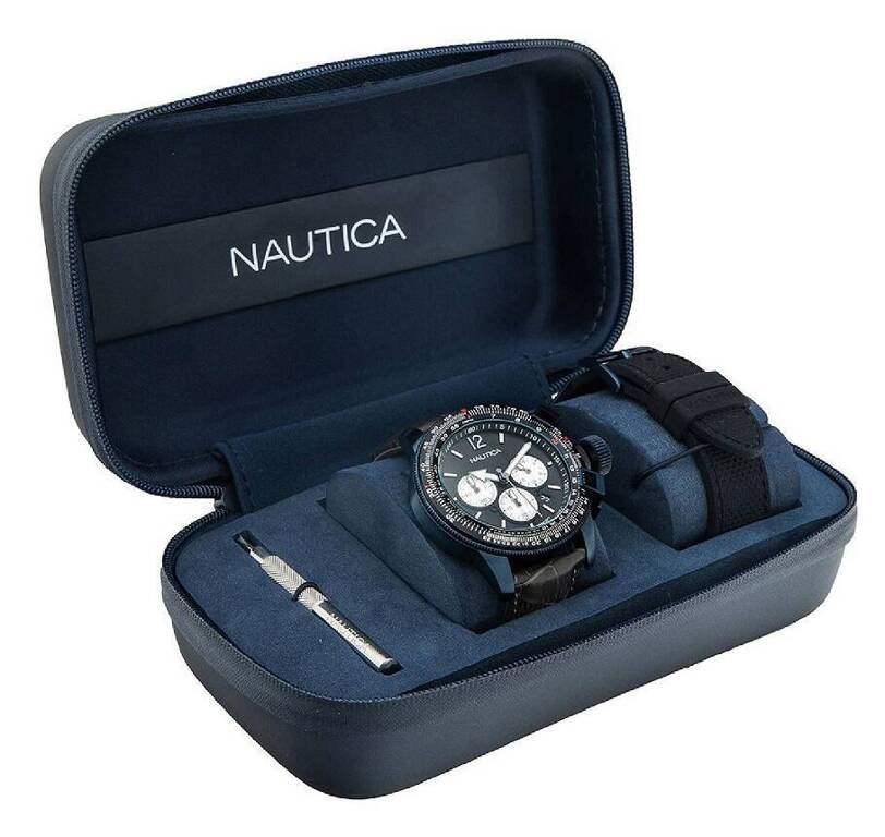 Zegarek męski NAUTICA NAPLECR18 BFC Chrono Set