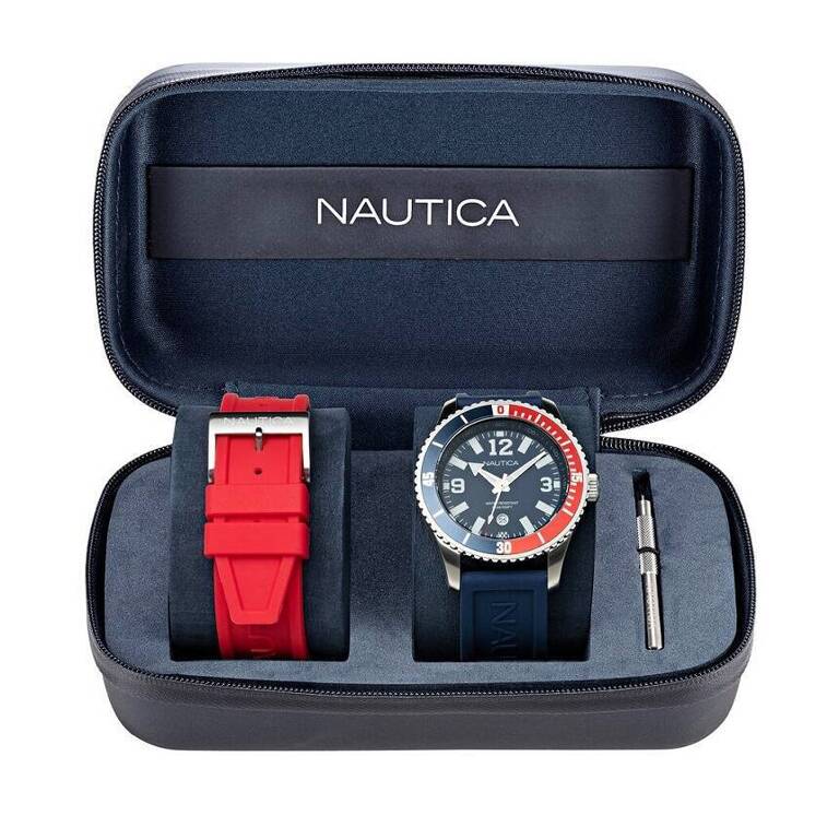 Zegarek męski NAUTICA NAPPBS164 Pacific Beach Set