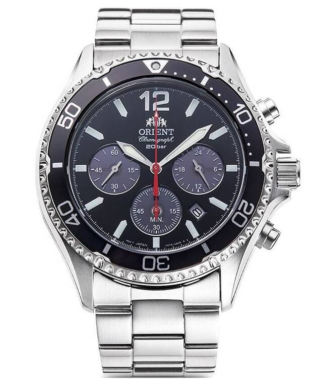 Zegarek męski ORIENT RA-TX0202B10B Mako Solar Diver