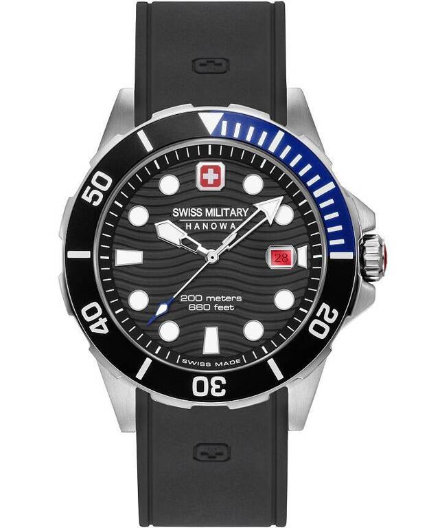 Zegarek męski SWISS MILITARY HANOWA 06-4338.04.007.03 Offshore Diver